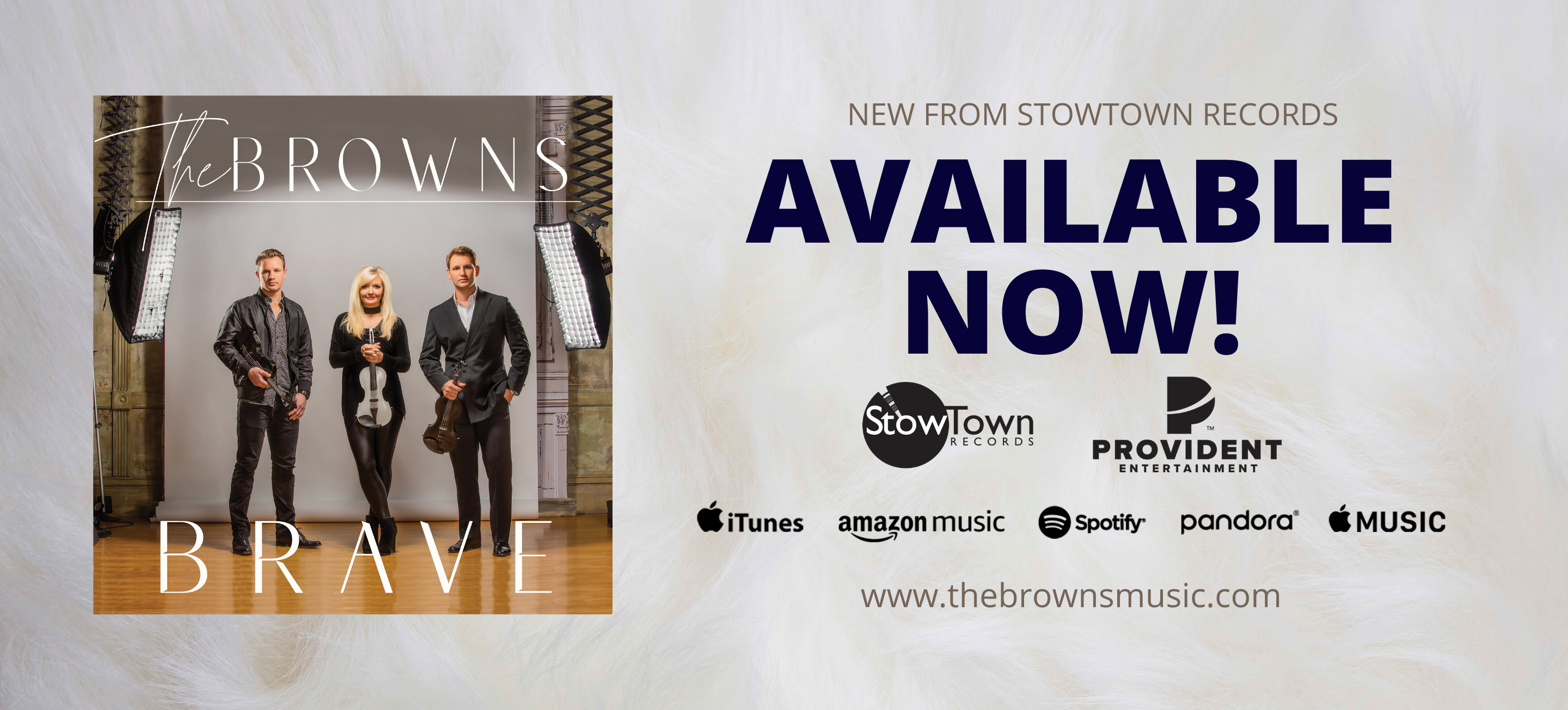 Browns - Brave Available Now banner